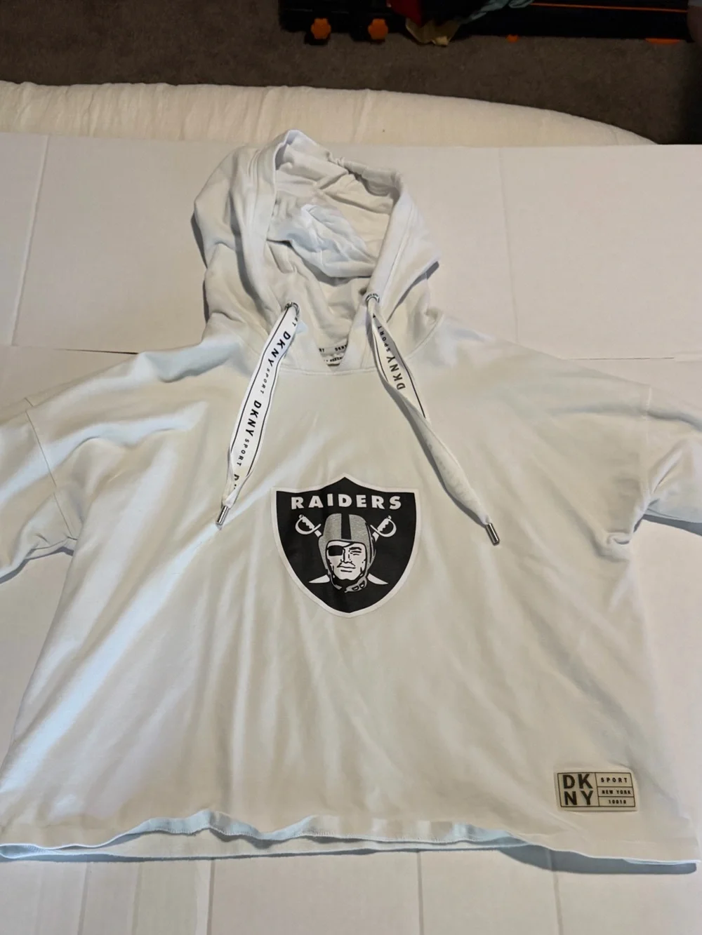 Riders by Lee Kids White Pajama Bottoms with Black Raiders Script